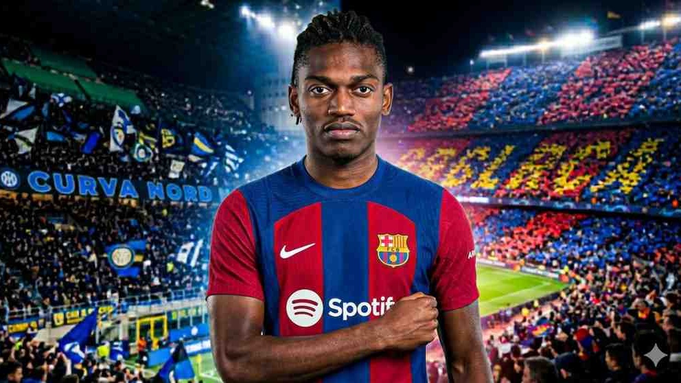 Rafael Leão Offered to Barcelona Again as Milan Open Door to Summer Exit