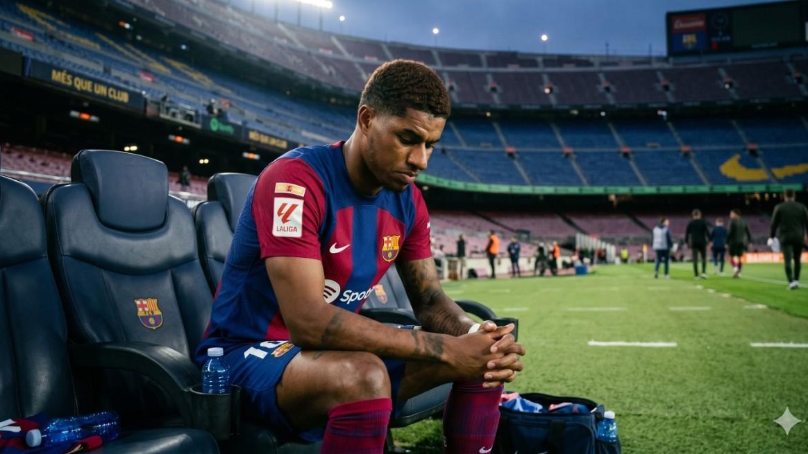 Barcelona Decide Against Signing Marcus Rashford After Loan Spell