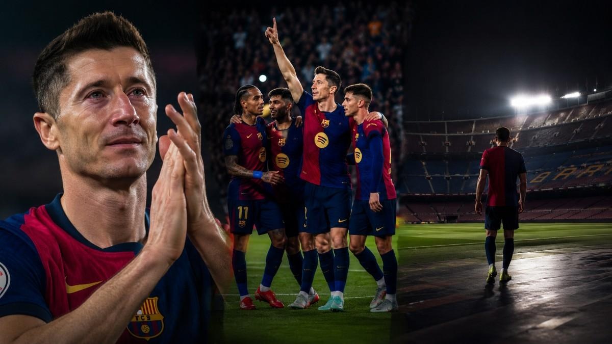 Lewandowski’s Emotional Farewell Caps Historic Barcelona Night